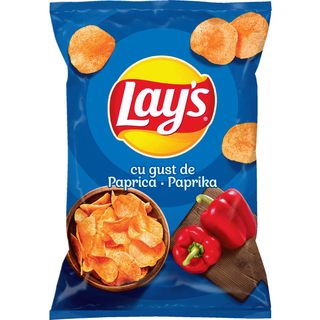 Lay's, Chips cu gust de paprica 125g (ID 64496)