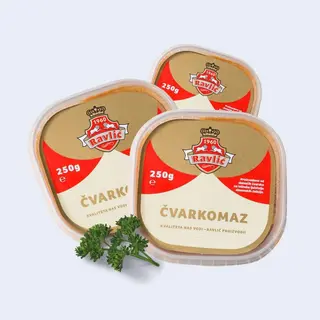 Čvarkomaz e250g