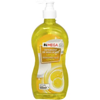 MEGA, Detergent de vase lichid cu parfum de lamaie 500ml (ID 56321)
