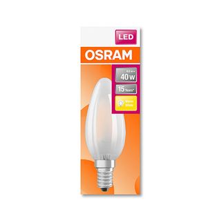 OSRAM Bec LED 4W/827E14 timbru verde:0,97lei 1 buc