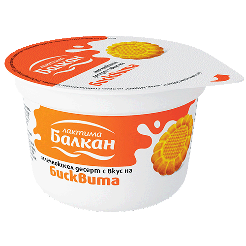 Балкан Млечно кисел десерт бисквита