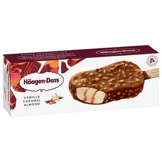 Inghetata Cu Vanilie, Caramel Si Migdale 80Ml Haagen-Dazs