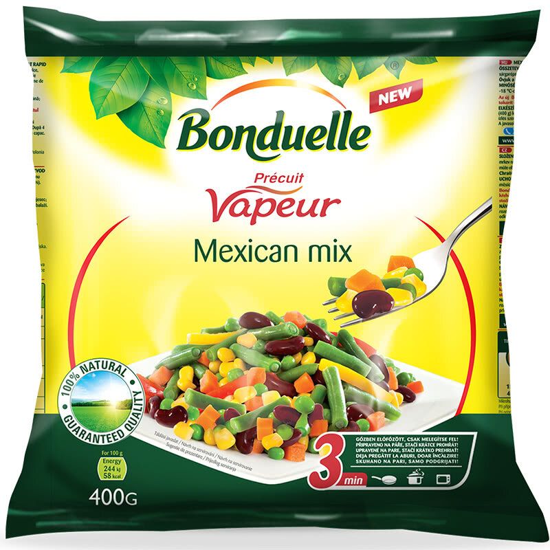 Bonduelle Vapeur Зеленчуков мексикански микс