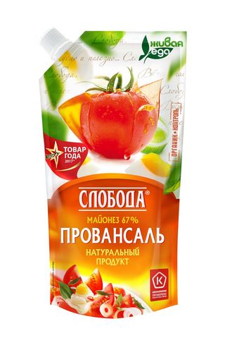 СЛОБОДА Maioneza Provensal 67%, 400g