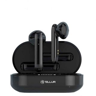 Casti Bluetooth Tellur Flip True Wireless, negru
