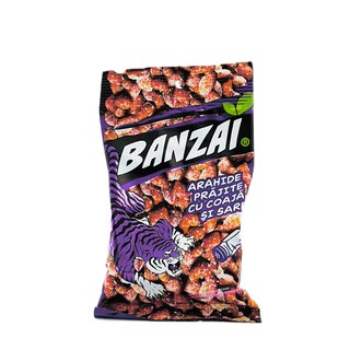 Banzai Arahide prajite/sarate cu coaja 70g