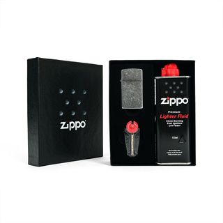 Zippo Set Cadou Slim ( Bricheta Slim 1607+Benzina+Piatra)