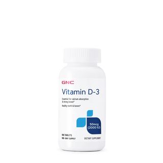 GNC Vitamina D-3 2000UI x 180 tablete