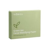 Hirtii matifiante cu ceai verde Viorica 100 buc