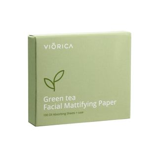 Hirtii matifiante cu ceai verde Viorica 100 buc