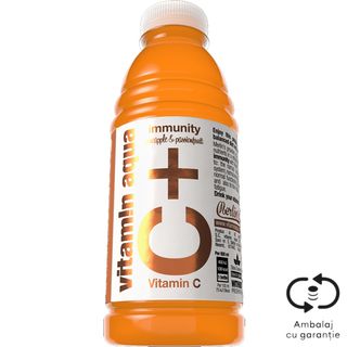 Vitamin Aqua, Apa cu vitamine C+ immunity 600ml (ID 42786)