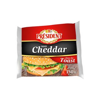 PRESIDENT CHEDDAR LISTICI 150G 11257970