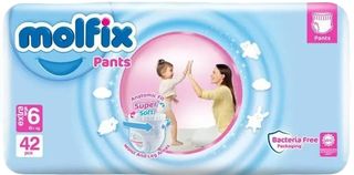 MOLFIX Scutece-chilotei Nr6 15kg+ 42buc