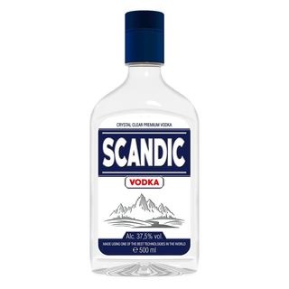Scandic Vodka Alc. 37.5% Vol., 0.5L Pet