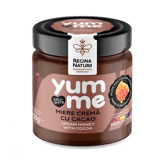 REGINA NATURII  Miere crema YUMME cu cacao 250g