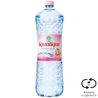 Aquatique, Apa minerala naturala plata oligominerala 2L (ID 41744)