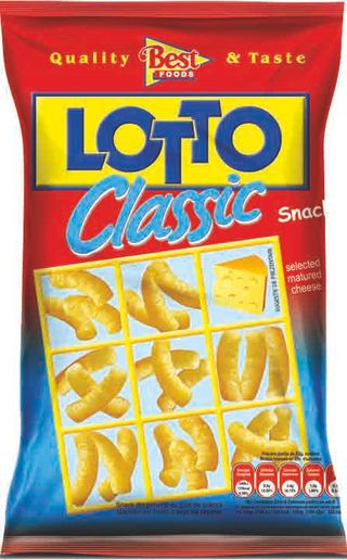 Lotto Clasic Snack porumb cu branza 80 g