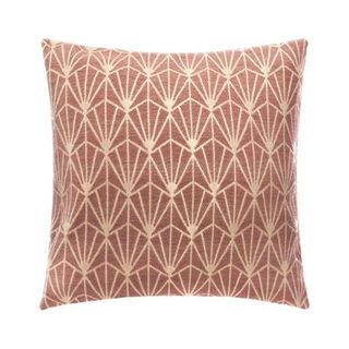Ukrasna jastučnica Art 40x40cm prlj. roza/bež sa rajsfeš. Atmosphera 164102B