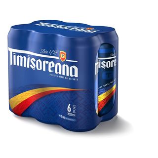 Timisoreana Bere Blonda 6X0.5L