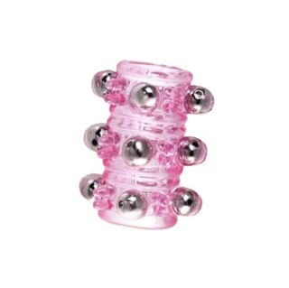 Manson cu Bile Toyz4Lovers "Profesional" 5,5 cm - Roz