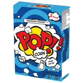 Slane Kokice za Mikrovalnu 3x80 g Popcorners