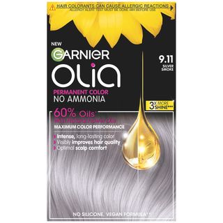 Garnier, Vopsea permanenta pentru par, fara amoniac, 9.11 Silver Smoke (ID 70468)
