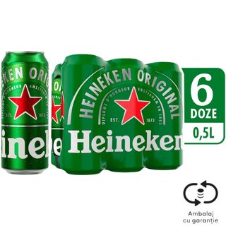 Heineken, Bere blonda 6x0.5L (ID 41954)