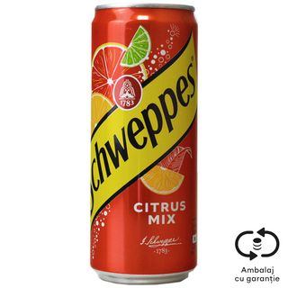 Schweppes, Bautura garbogazoasa Citrus Mix 330ml (ID 63617)