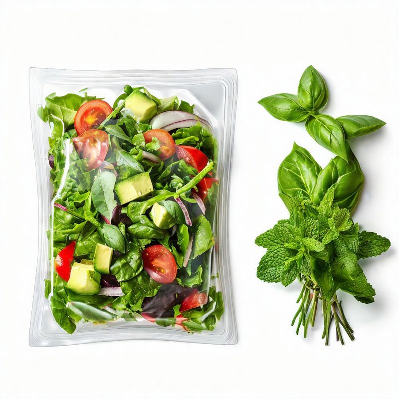 Пакетирани Салати и Свежи подправки