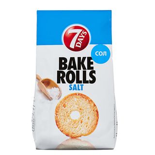 7 DAYS Bake Rolls Сол 80 г / 02900547