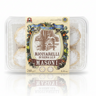 Ricciarelli di Siena I.G.P. Masoni - Biscuiți Mătăsoși din Migdale (240g)