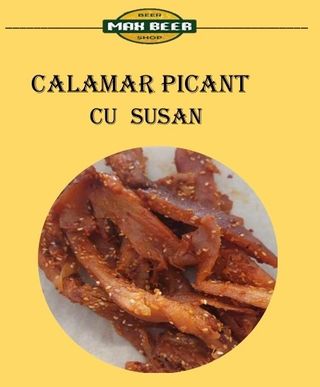 Calamar Picant cu Susan sarat uscat