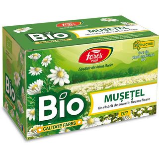 Ceai Musetel Bio 20G Fares