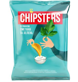 Chipster's smintina/verdeata 110g