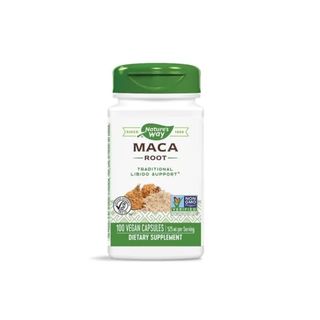 Мака (корен) капсули за тонус и енергия 525мг х100 Nature's Way