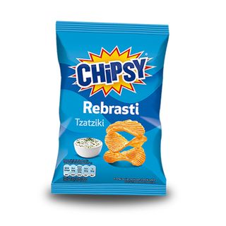 Čips rebrasti tzatziki 140g