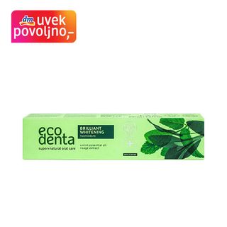 ecodenta BRILLIANT WHITENING pasta za zube 100ml