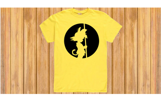 GOKU. zuta majica muška