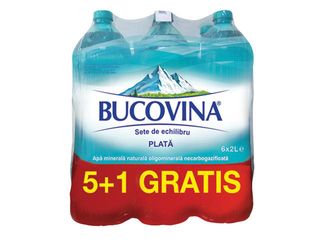 Apa Minerala Plata Bucovina 6x2L 