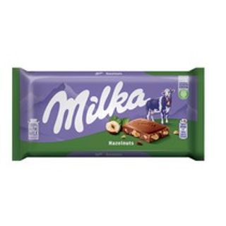 ČOKOLADA 80G HAZELNUTS - MILKA