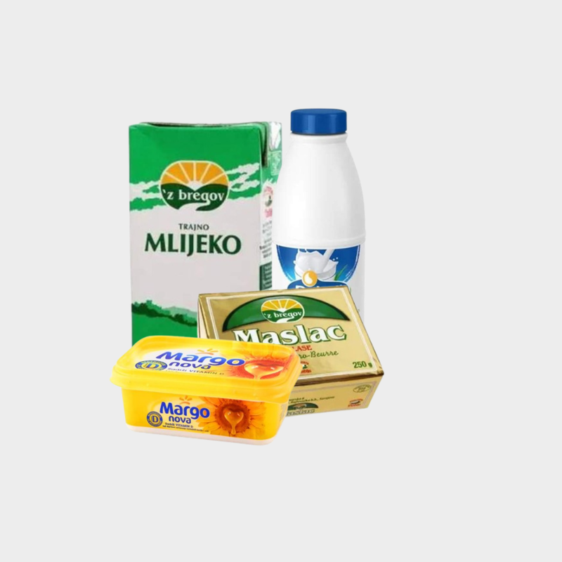Mlijeko i Maslac
