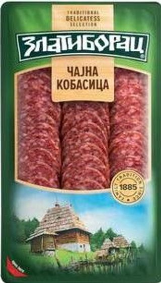 ČAJNA KOBASICA ZLATIBORAC NAREZANA ZAŠT. ATM. 100G