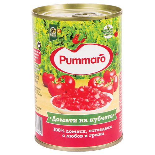 Домати Pumarro На Кубчета  Консерва