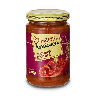 Bunatati Topoloveni Zacusca Picanta 300G