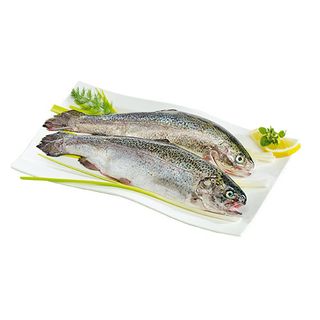 Пъстърва чистена, тарелка, кг (около 750 г)\ 00042089
