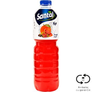 Santal, Bautura racoritoare necarbogazoasa cu suc de fructe rosii 1.5L (ID 43213)