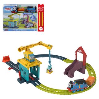Set de joaca motorizat Fisher Price Thomas & Friends Carly si Sandy, Multicolor