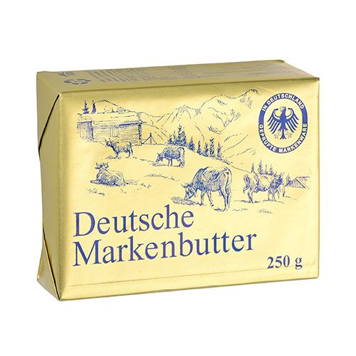 Deutsche Markenbutter Краве масло 82%