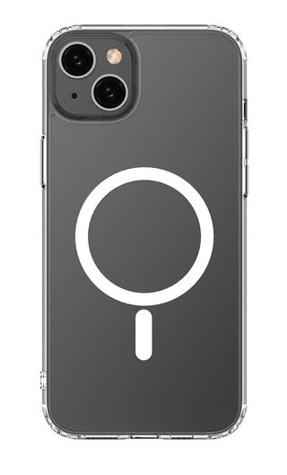 CAPAC PROTECTIE SPATE CELLARA COLECTIA CRYSTAL MAGSAFE PENTRU IPHONE 14 PLUS - TRANSPARENT,CL71060