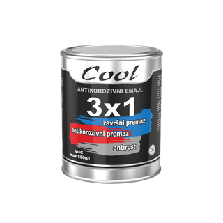 COOL 3x1 Anor. emajl za metal 0.75l Nevena color CBE208